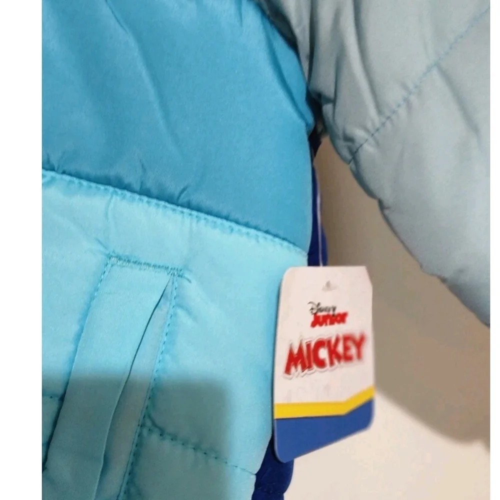 Disney Mickey Mouse Blue and Light‎ Blue Jacket